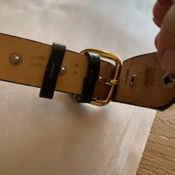 Men's Belt Black Leather Belt Men’s Top Grain Cowhide Genuine 1.5 Inch Wide Big - Picture 6 of 7